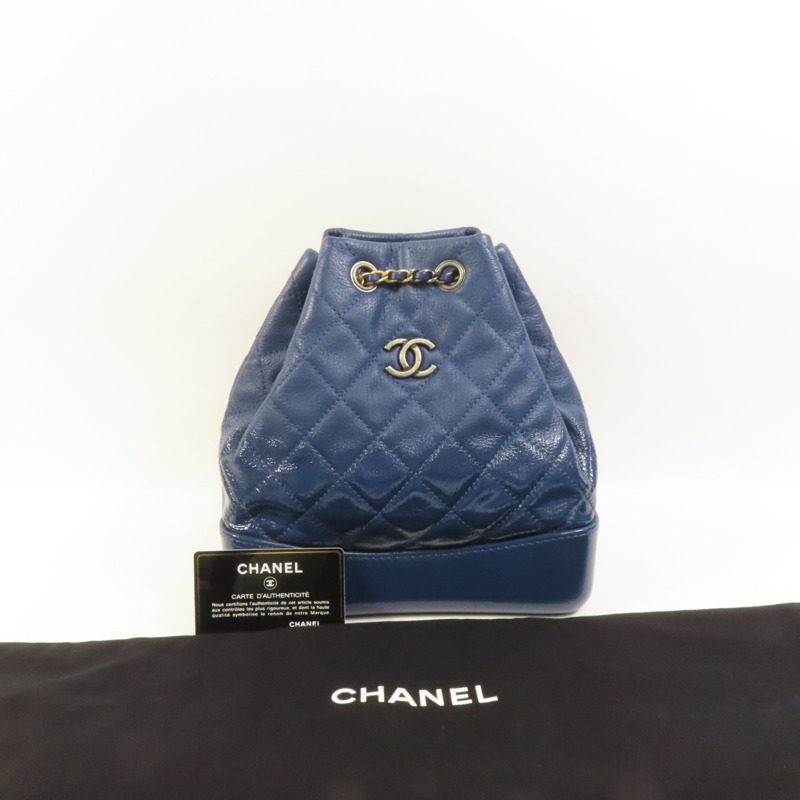 CHANEL 牛皮皮革Gabrielle Backpack背包-4