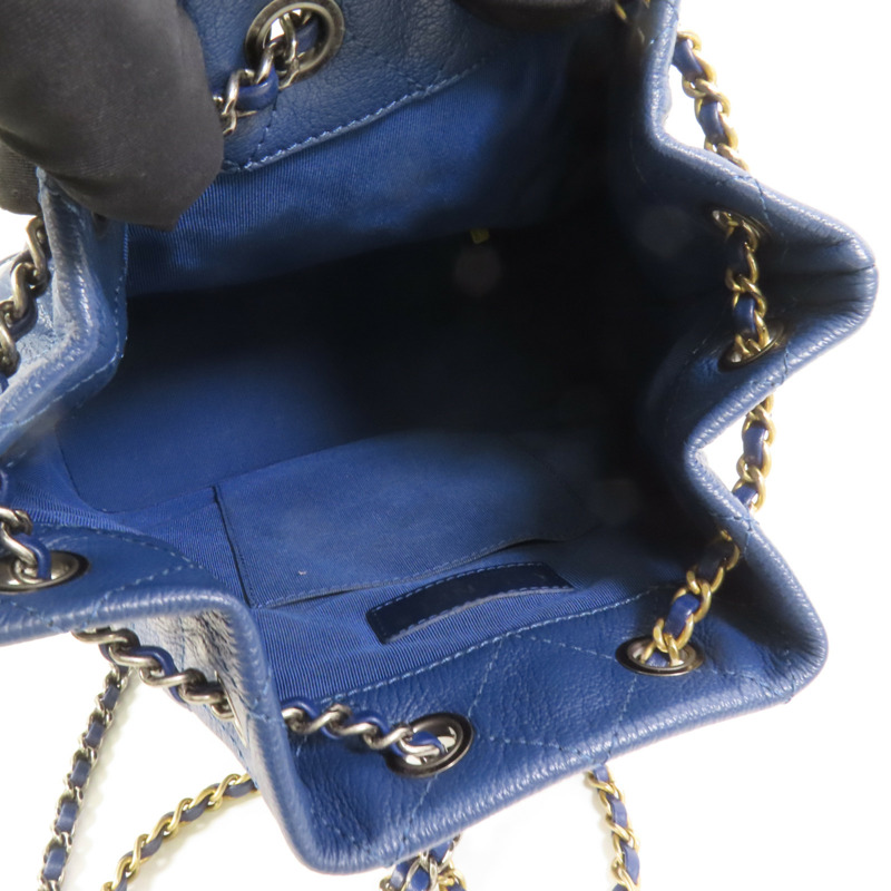 CHANEL 牛皮皮革Gabrielle Backpack背包-7