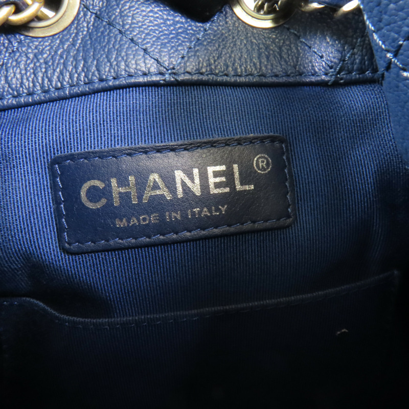 CHANEL 牛皮皮革Gabrielle Backpack背包-8