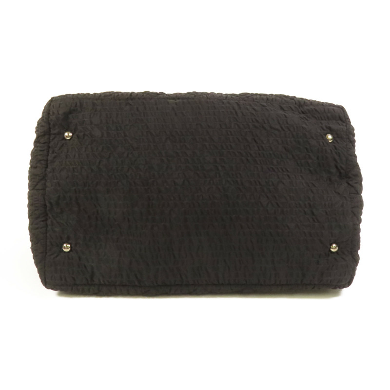 CHANEL 尼龍Pre-Owned 2009 CC銀扣手挽袋-3