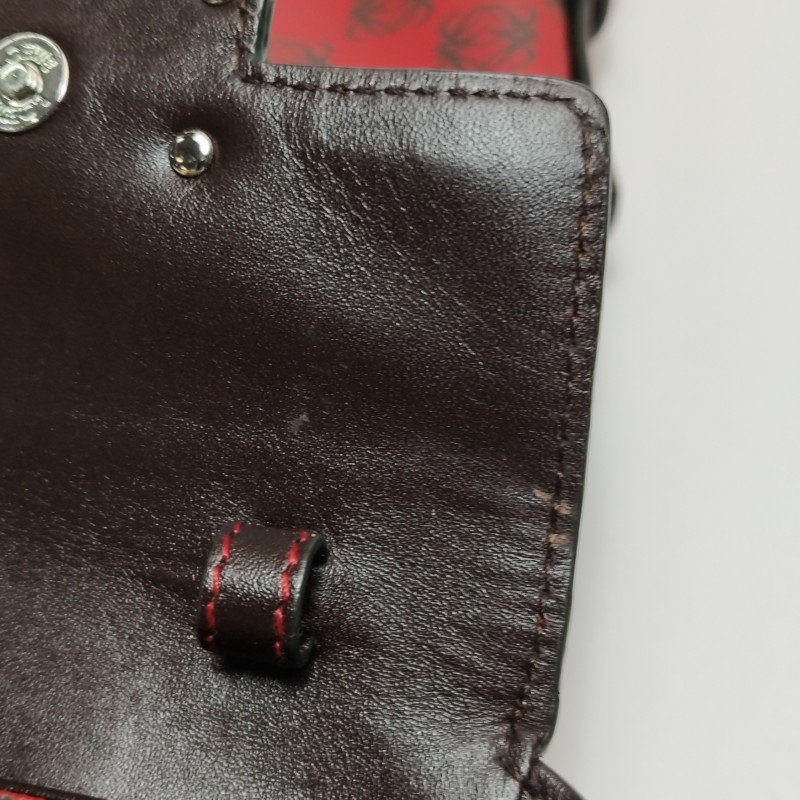 Loewe牛皮老花壓紋字母Logo字母包斜挎包單肩包-20