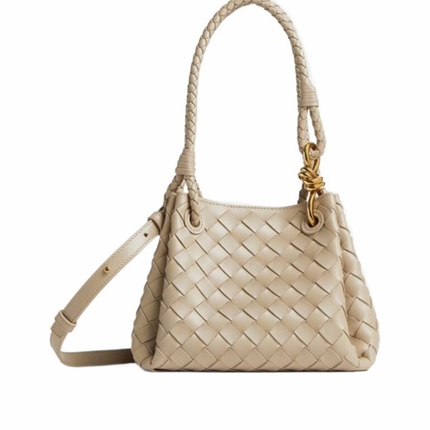Bottega Veneta 女士 小號編織單肩包均碼碼小號、16.5cm*17cm*20cm