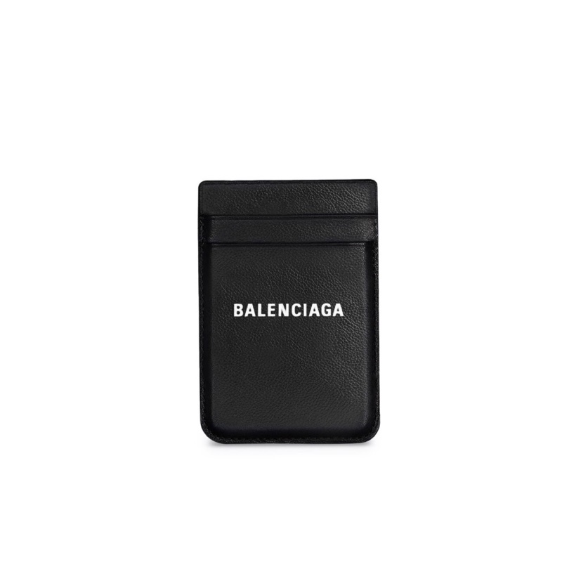 巴黎世家手機卡夾 balenciaga MagSafe 磁吸卡套黑色-0