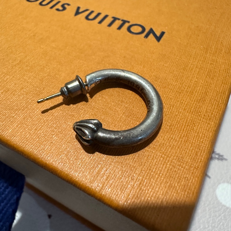 克羅心 chrome hearts 圓弧 耳環-0