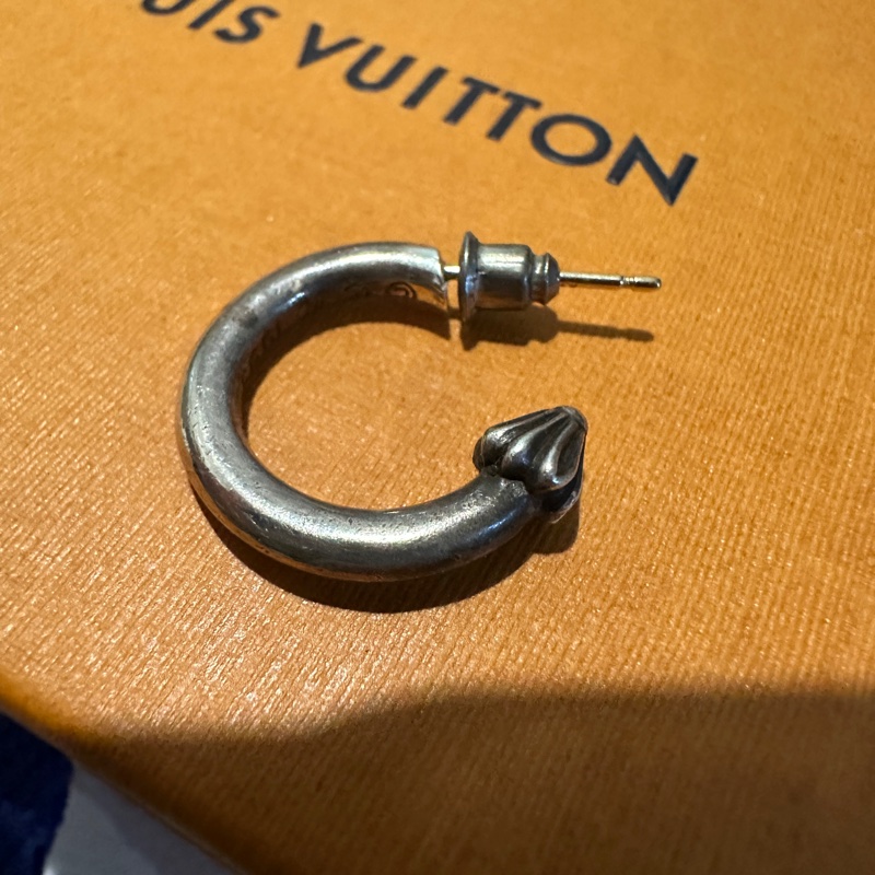 克羅心 chrome hearts 圓弧 耳環-1