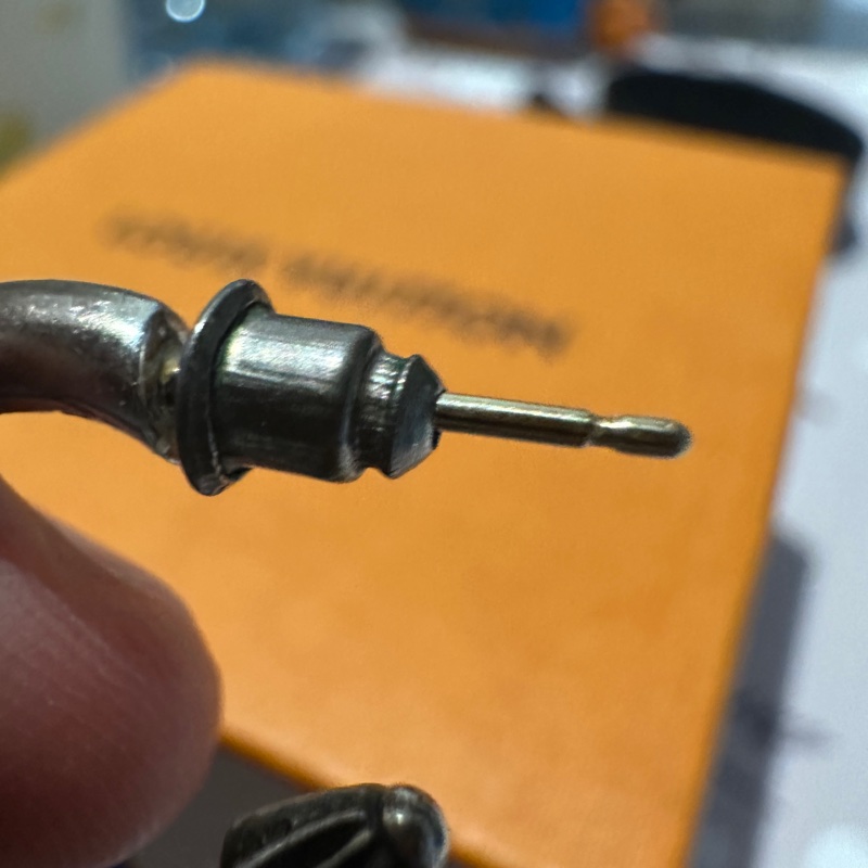 克羅心 chrome hearts 圓弧 耳環-4