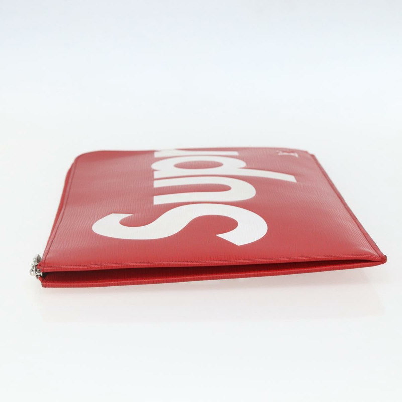 【日本直送】路易威登 Epi Supreme Pochette Jules GM 手袋 紅色 白色 M67722 LV 正品 158916M-3