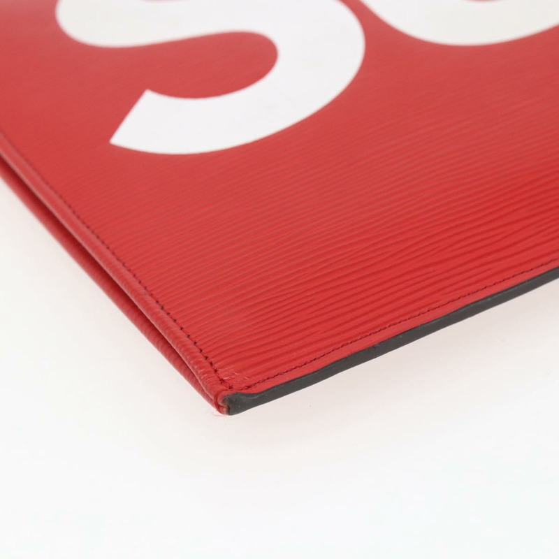 【日本直送】路易威登 Epi Supreme Pochette Jules GM 手袋 紅色 白色 M67722 LV 正品 158916M-8