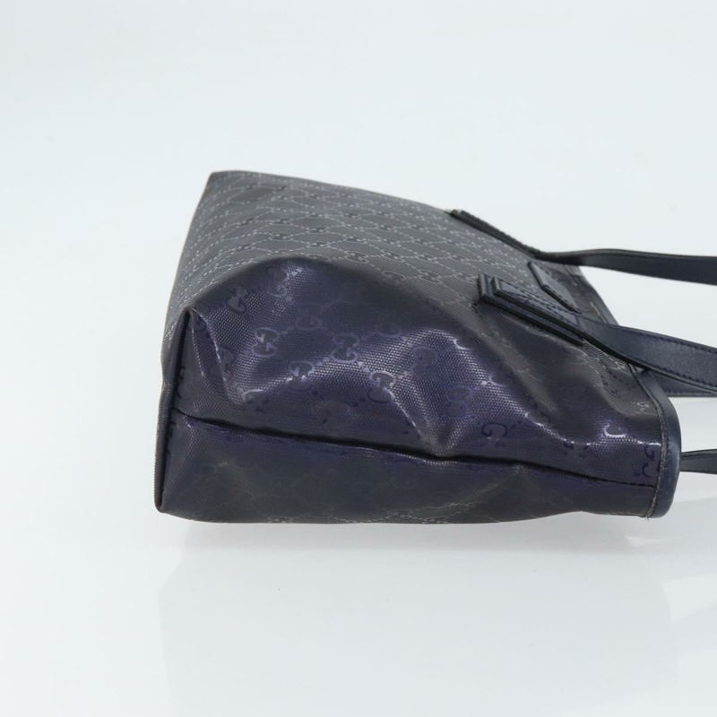 【日本直送】GUCCI GG Implementation 手提包 PVC 紫色海軍藍 211138 正品 ki6292-2