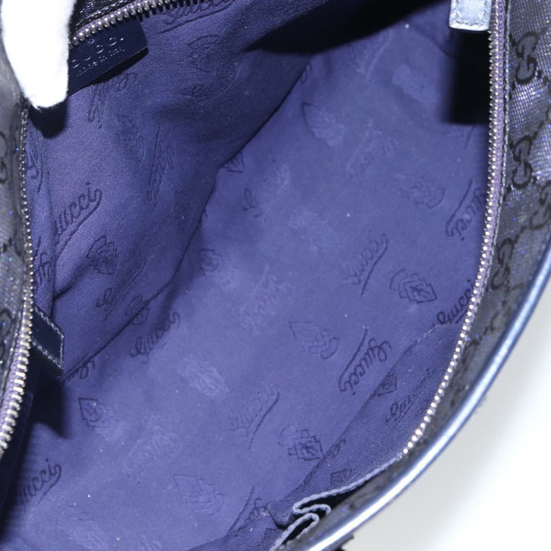【日本直送】GUCCI GG Implementation 手提包 PVC 紫色海軍藍 211138 正品 ki6292-10