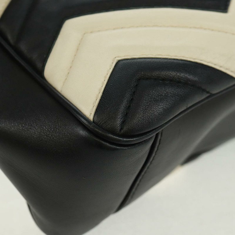 【日本直送】GUCCI GG Marmont 鏈條單肩包 黑色 金色 443501 正品 161601V-8