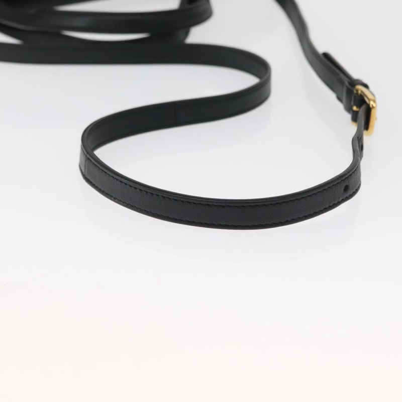 【日本直送】GUCCI 黑色金色皮革單肩包 630595 正品 164492-7