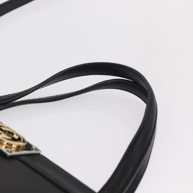 【日本直送】GUCCI 黑色金色皮革單肩包 630595 正品 164492-13