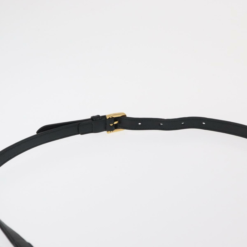 【日本直送】GUCCI 黑色金色皮革單肩包 630595 正品 164492-14