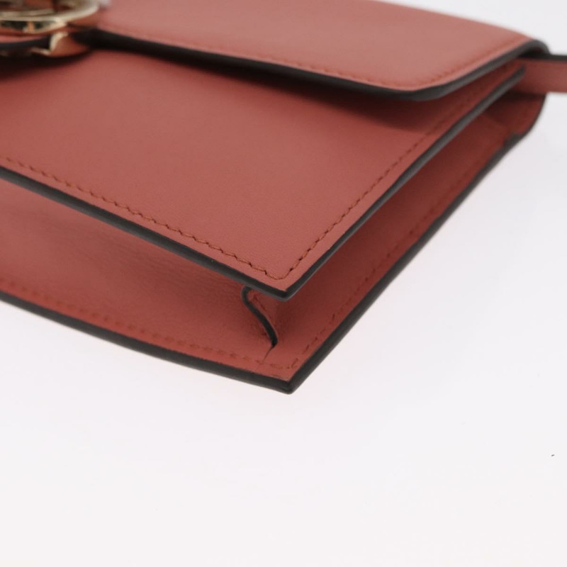 【日本直送】GUCCI 肩挎皮包 皮革 粉紅金 369664 正品 ka1585M-15