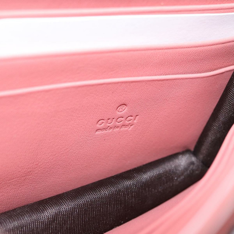 【日本直送】GUCCI 肩挎皮包 皮革 粉紅金 369664 正品 ka1585M-19