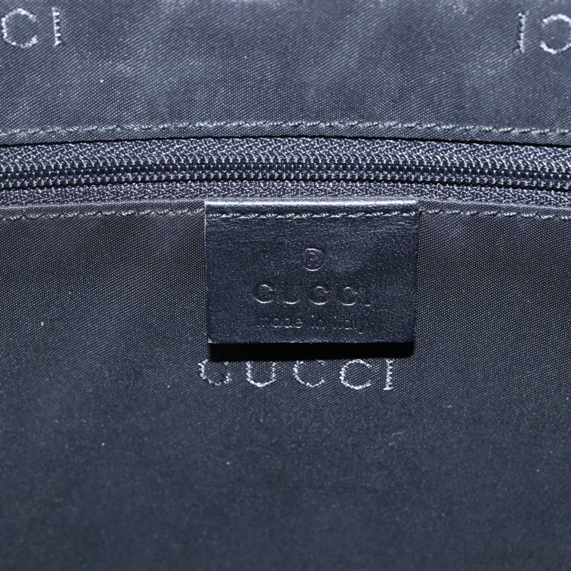 【日本直送】GUCCI GG帆布Jackie托特包 黑色 銀色 002 1074 正品 165425-16