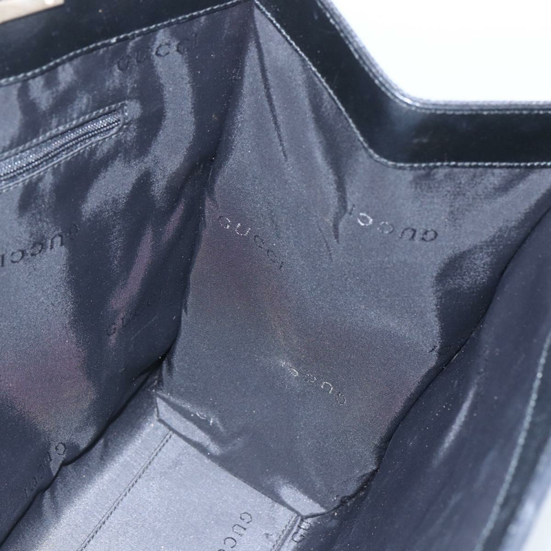 【日本直送】GUCCI GG帆布Jackie托特包 黑色 銀色 002 1074 正品 165425-18