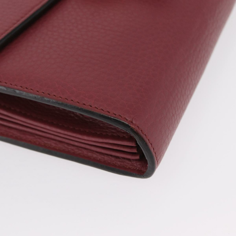 【日本直送】GUCCI GG Marmont 鏈條單肩包 皮革 粉金 401232 正品 ka1546SAV-8