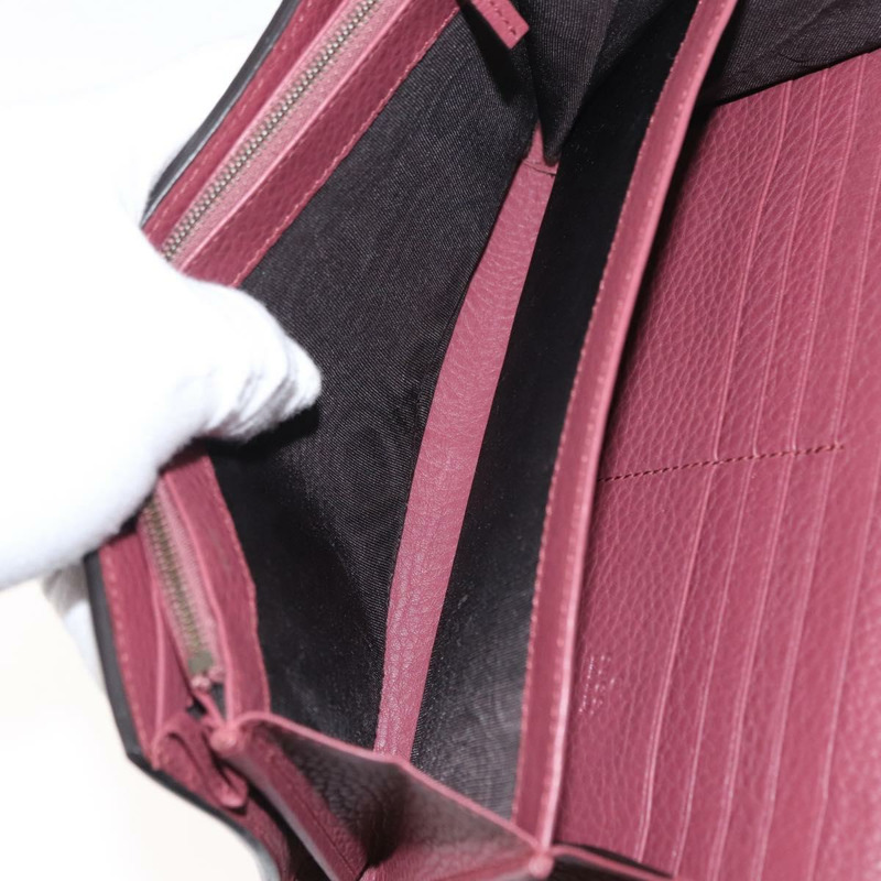 【日本直送】GUCCI GG Marmont 鏈條單肩包 皮革 粉金 401232 正品 ka1546SAV-20