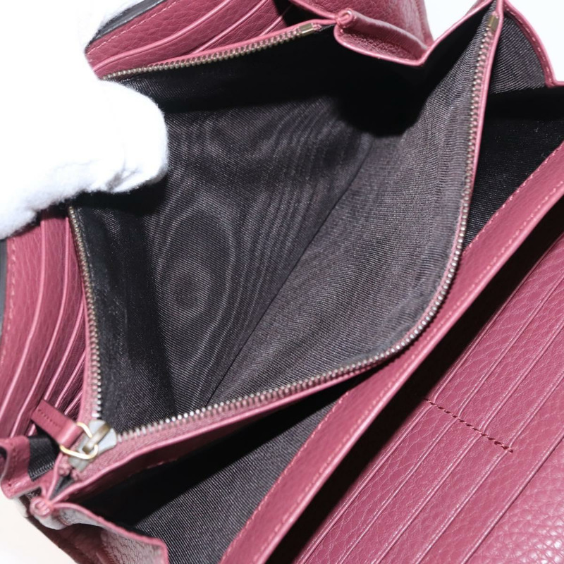 【日本直送】GUCCI GG Marmont 鏈條單肩包 皮革 粉金 401232 正品 ka1546SAV-23