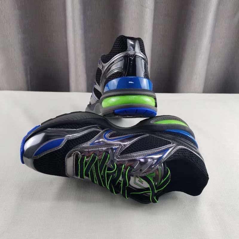 路易威登/LV 新款Trail金屬炫彩運動鞋,黑銀藍配色,休閒鞋,男款 尺碼40碼-11