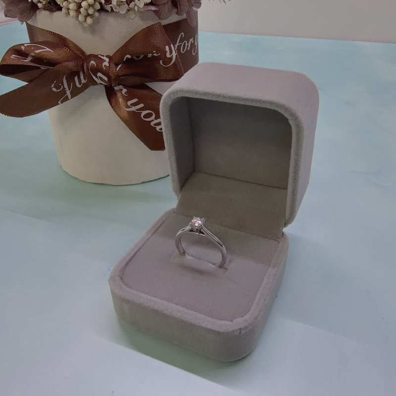 CARTIER 19分鉑金鑽戒-1