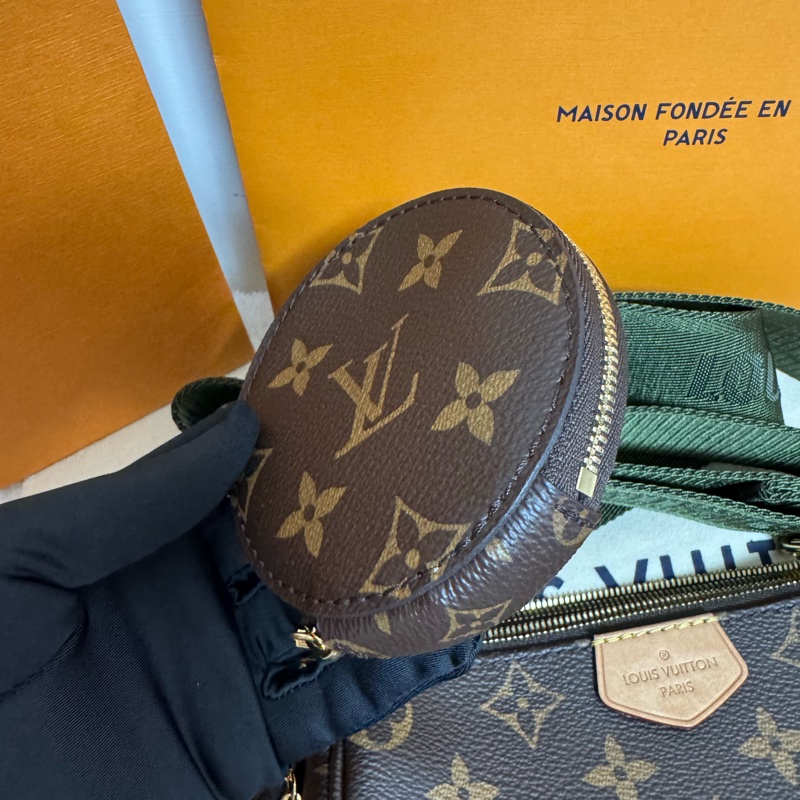 Louis Vuitton LV 三合一麻將包M44813🚩全配-8