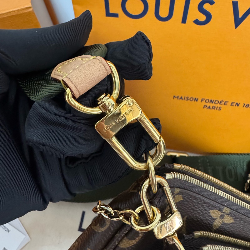Louis Vuitton LV 三合一麻將包M44813🚩全配-17