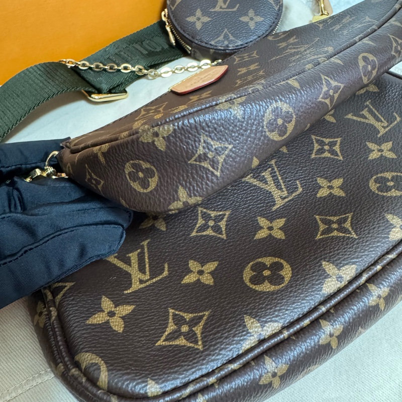 Louis Vuitton LV 三合一麻將包M44813🚩全配-18
