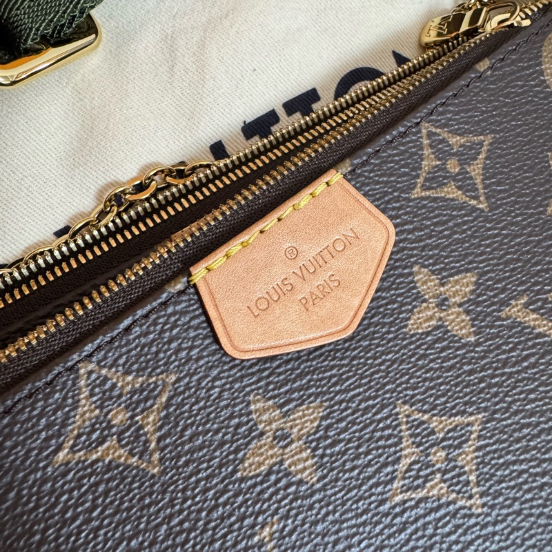Louis Vuitton LV 三合一麻將包M44813🚩全配-21