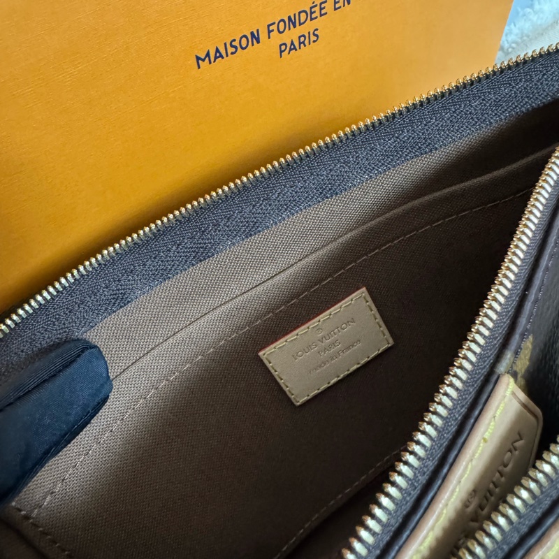 Louis Vuitton LV 三合一麻將包M44813🚩全配-28