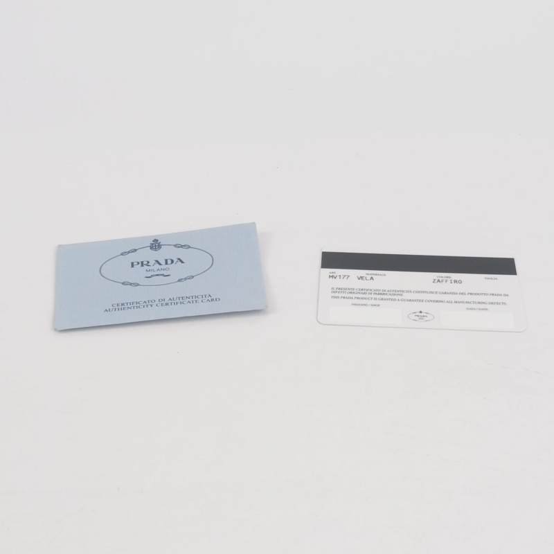 Prada牛皮尼龍布字母Logo皮帶扣斜挎包單肩包-8