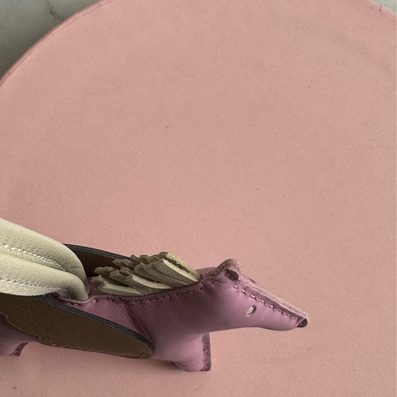 Hermes粉/棕小飛馬吊飾 超搶手的小飛馬✨✨-6