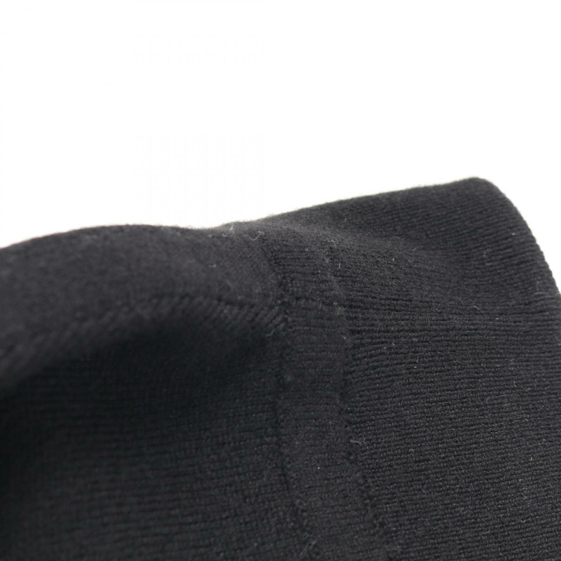 愛馬仕羊絨半身裙,黑白藍三色,二手女款,34碼-4