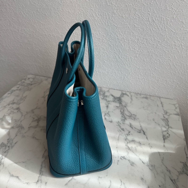 Hermes湖水綠銀釦GP30 超顯白超好看🫶-3