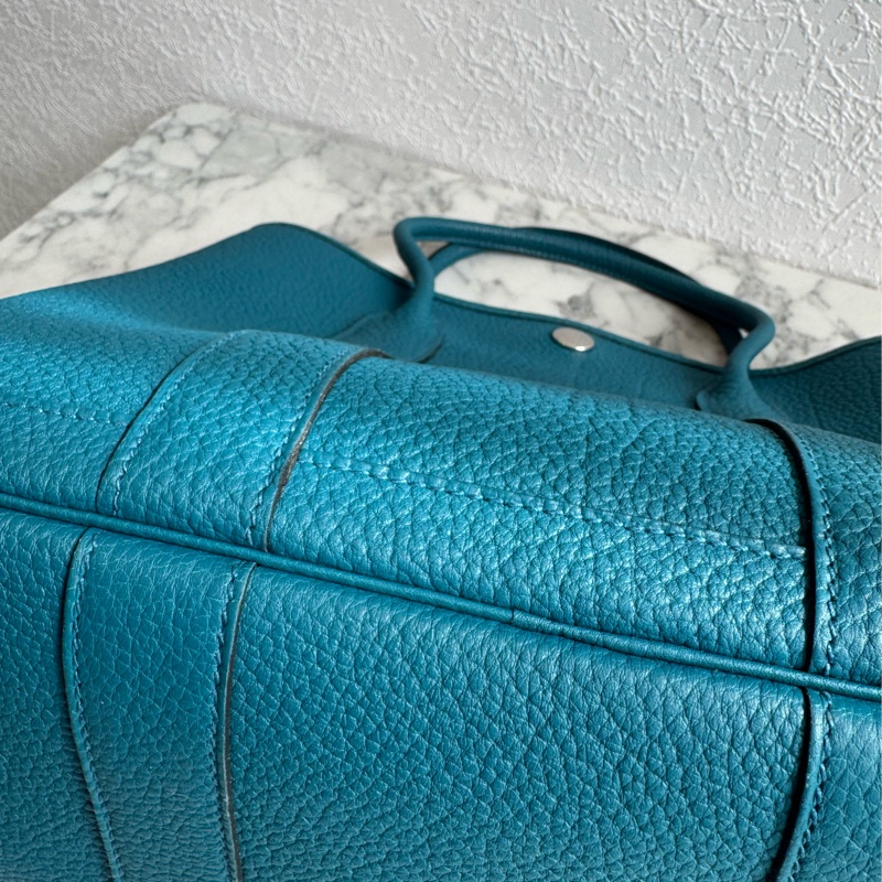 Hermes湖水綠銀釦GP30 超顯白超好看🫶-7