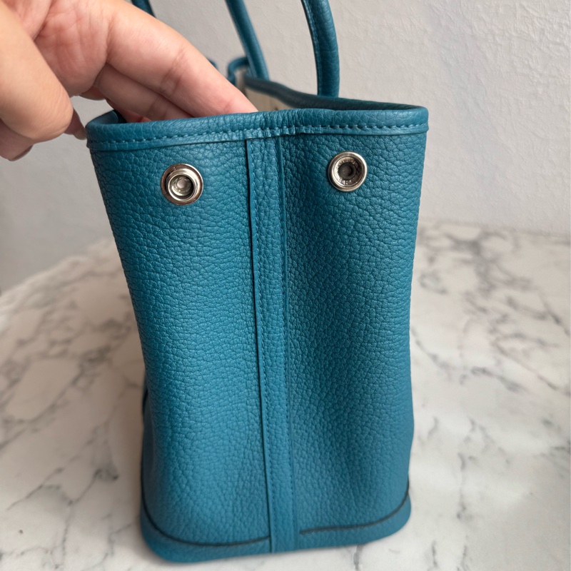 Hermes湖水綠銀釦GP30 超顯白超好看🫶-13