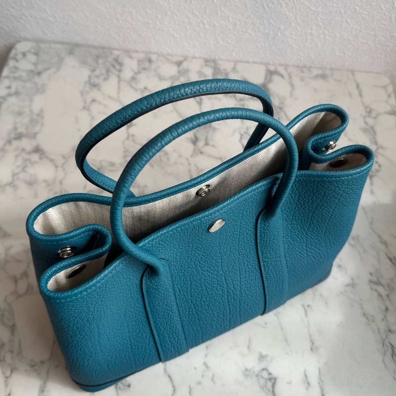 Hermes湖水綠銀釦GP30 超顯白超好看🫶-15