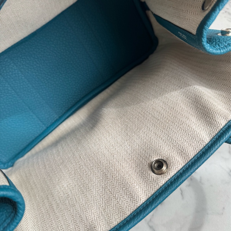 Hermes湖水綠銀釦GP30 超顯白超好看🫶-22