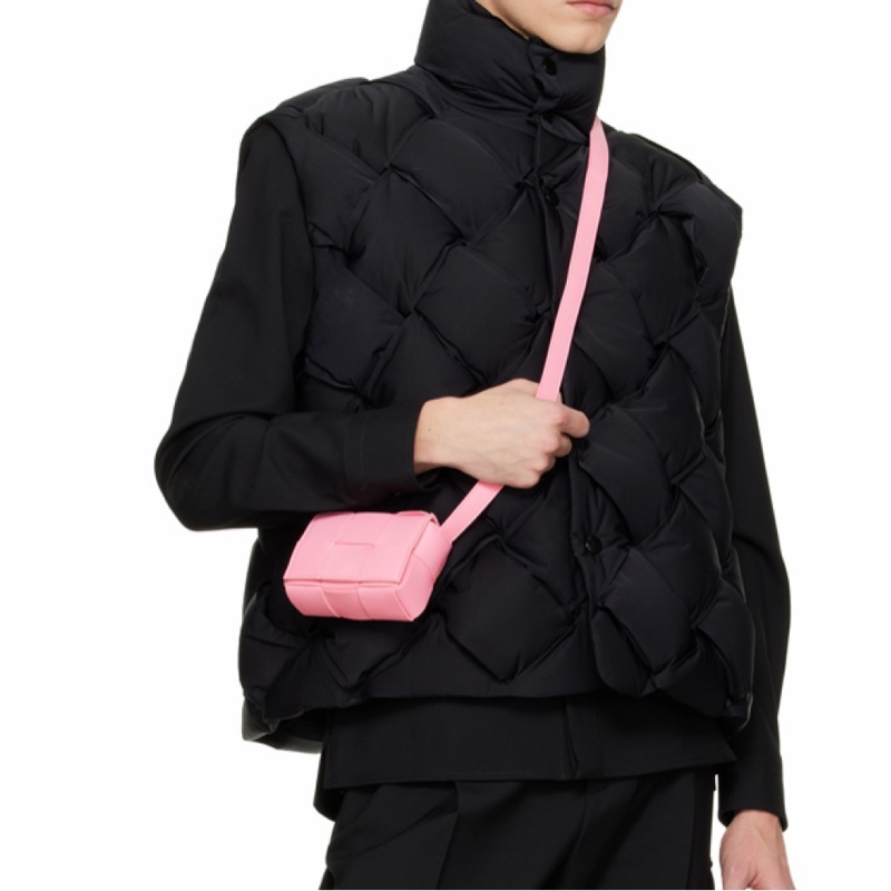 Bottega Veneta 女士 迷你Cassette單肩包均碼碼MINI、12cm*4cm*8cm-3