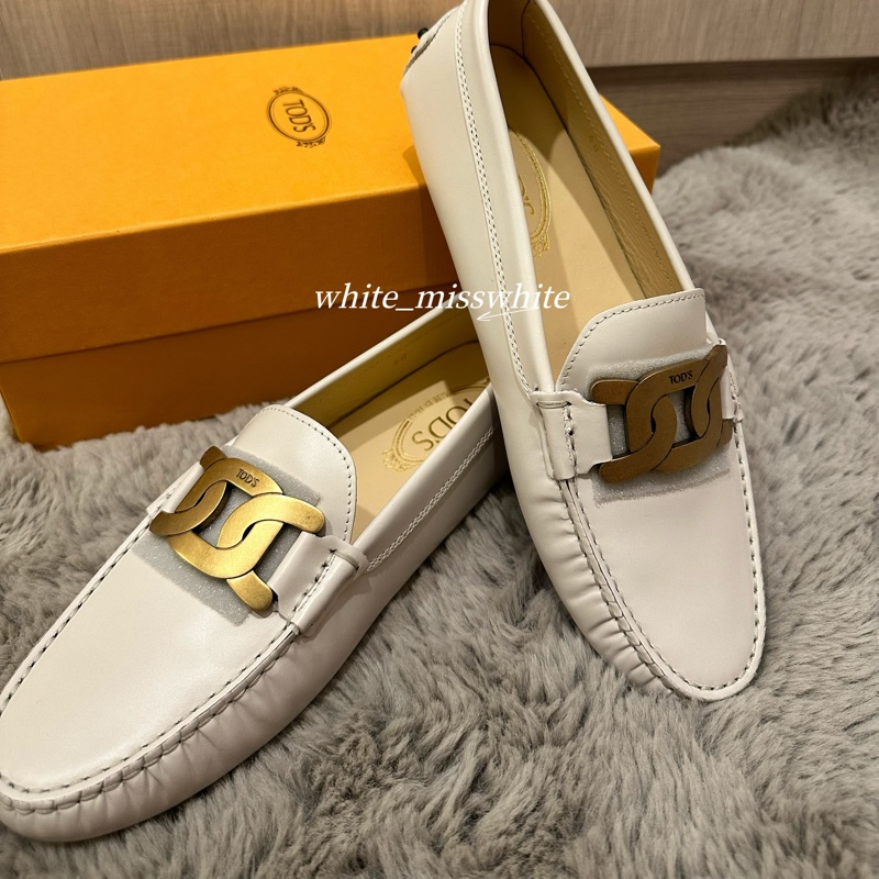 [二手9新］💕Tod’s豆豆平底鞋 40-1