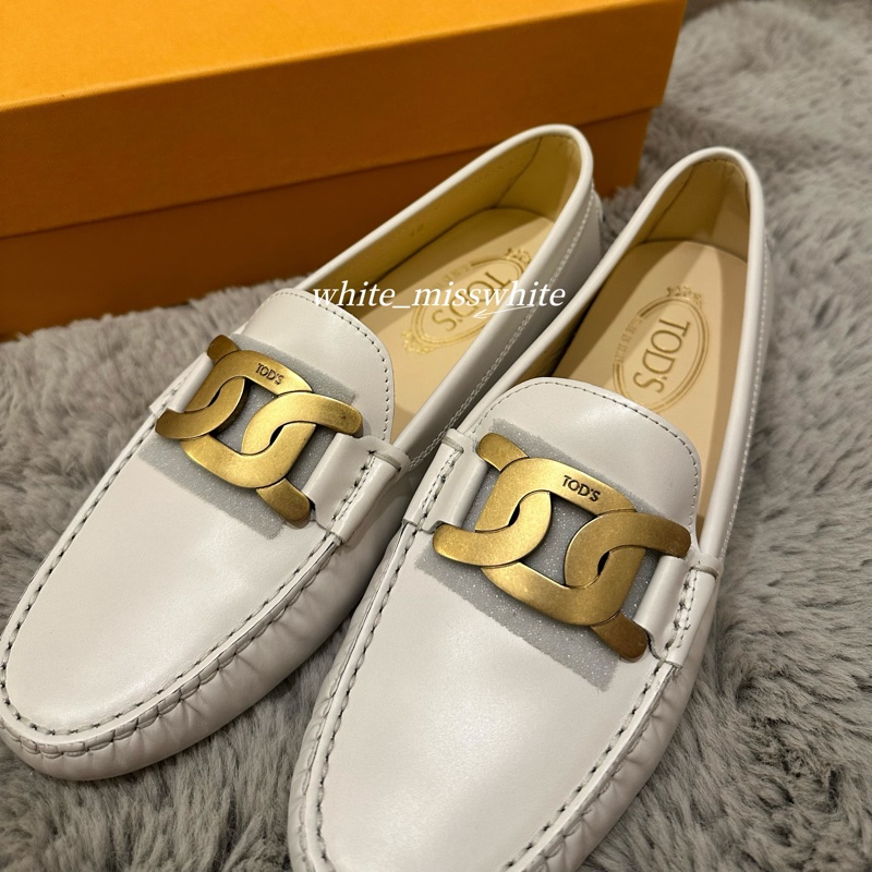 [二手9新］💕Tod’s豆豆平底鞋 40-3