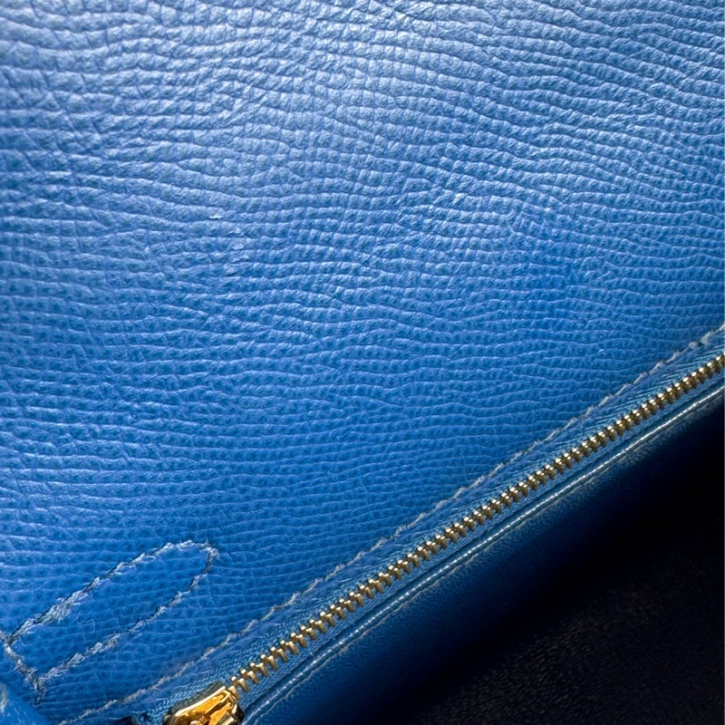 Hermes 71法國藍金釦kelly25 最搶手25尺寸✨✨-19