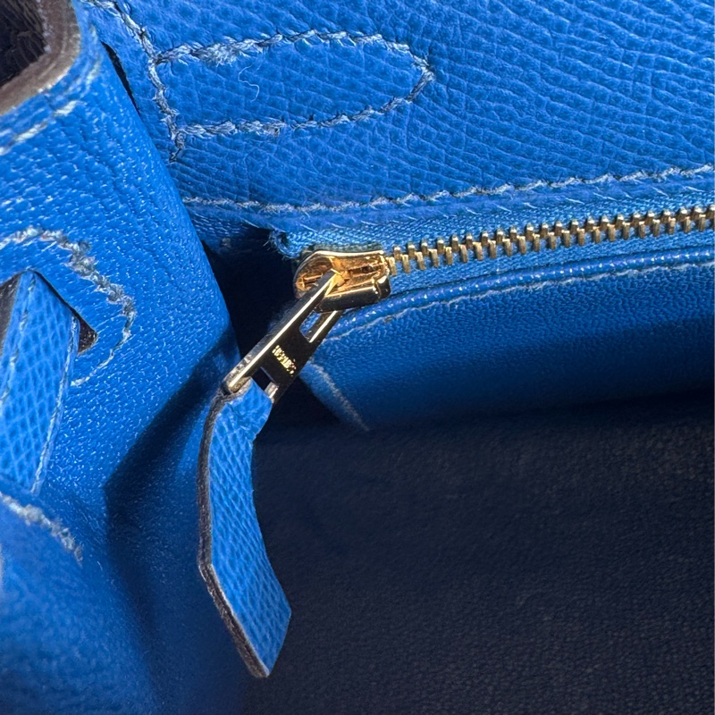 Hermes 71法國藍金釦kelly25 最搶手25尺寸✨✨-27