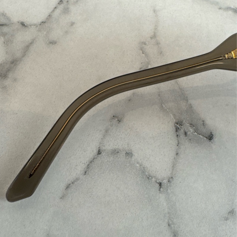 Dior透明灰側金logo墨鏡S7F🕶️-7