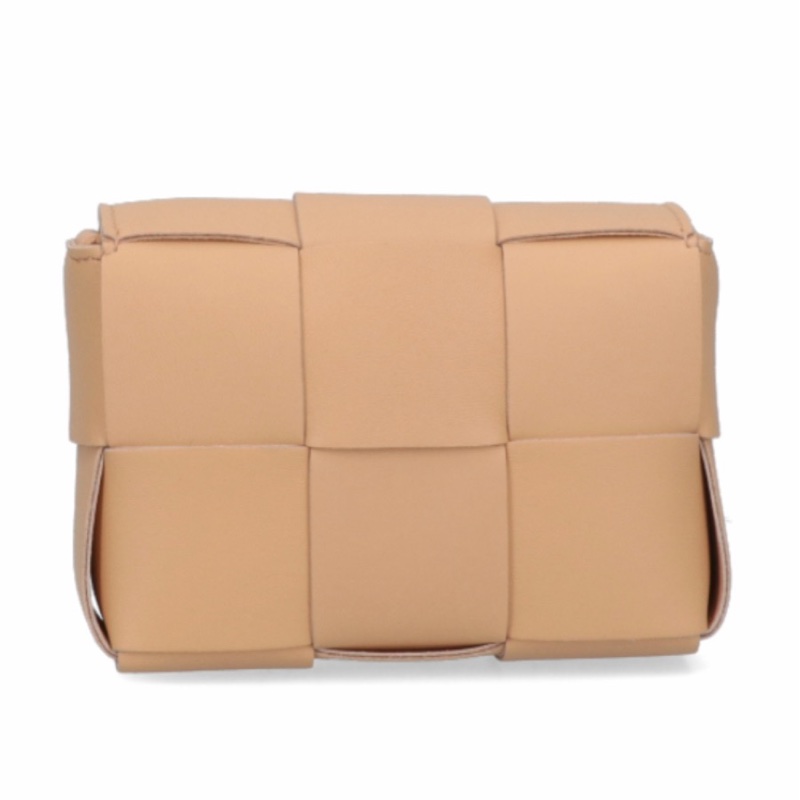 Bottega Veneta 女士 迷你intreccio 皮革斜挎包均碼碼MINI、12X4X8CM-1