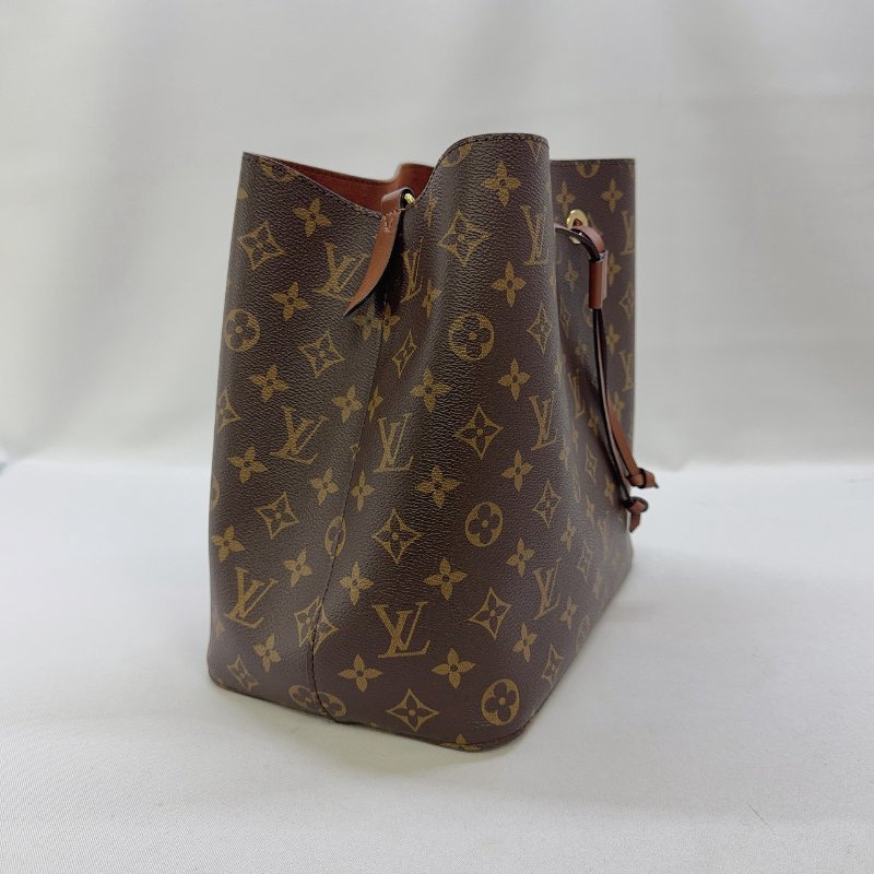 LV NeoNoe MM老花焦糖色水桶包-3