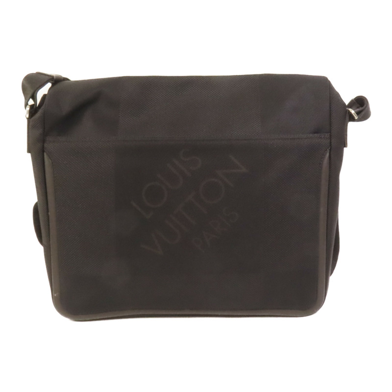 LOUIS VUITTON Damier Geant Messenger MM銀扣肩背袋-2