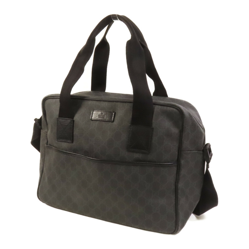 GUCCI 塗層帆布2way Shoulder Bag手挽肩背兩用袋-2